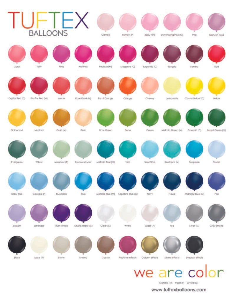 color chart november 2025